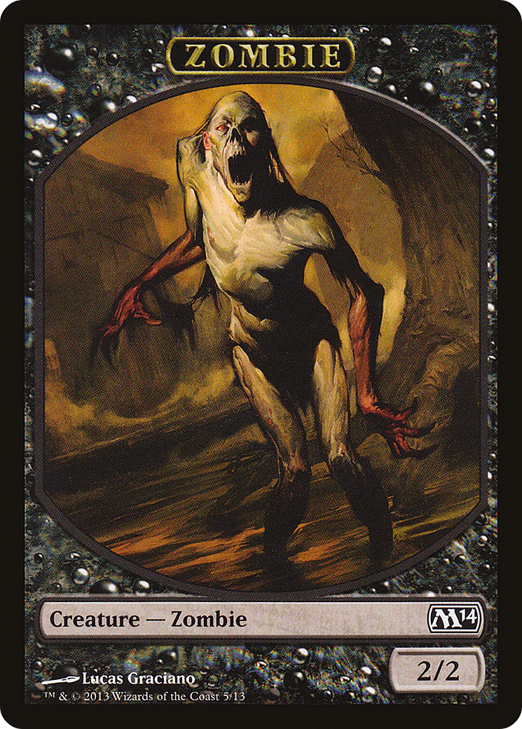 Zombie Token (5) (M14)