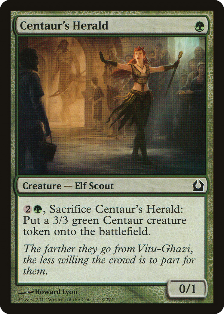 Centaur's Herald (118) (RTR)