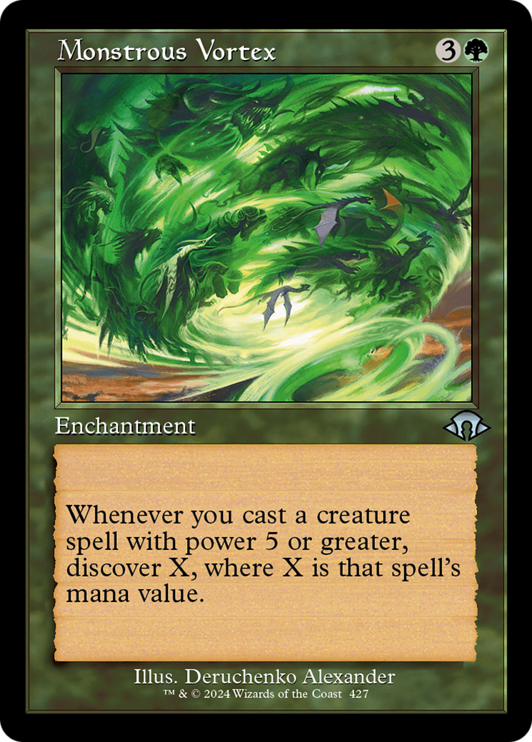 Monstrous Vortex (Retro Frame) (427) (MH3)