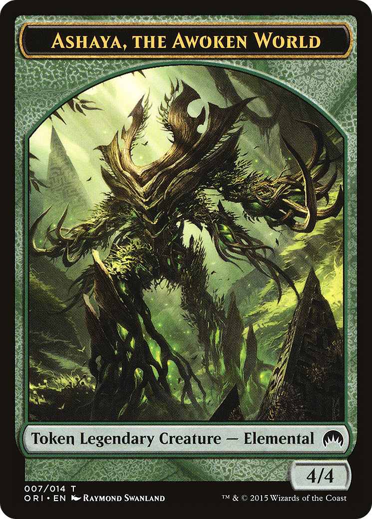 Ashaya, the Awoken World Token (7) (ORI)