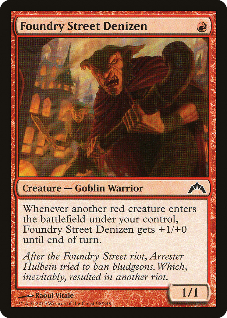 Foundry Street Denizen (92) (GTC)