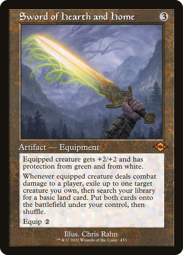 Sword of Hearth and Home (Retro Frame) (MH2-433) - Modern Horizons 2 Foil
