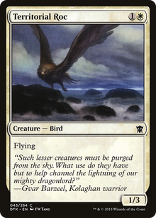 Territorial Roc (DTK-043) - Dragons of Tarkir