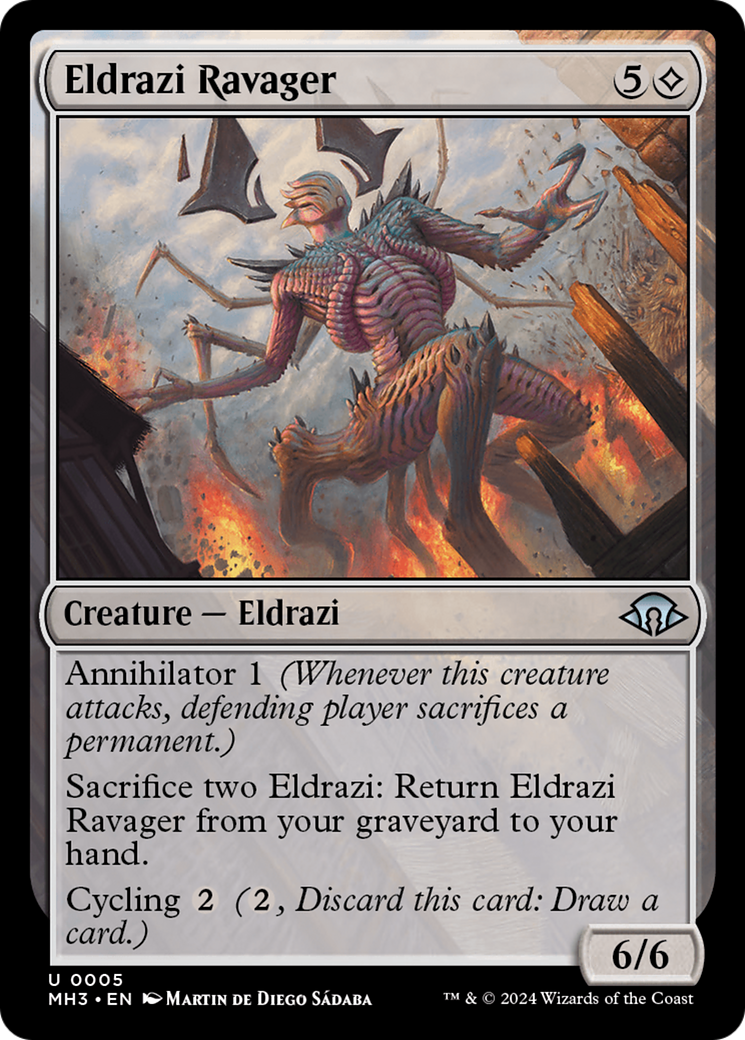 Eldrazi Ravager (5) (MH3)