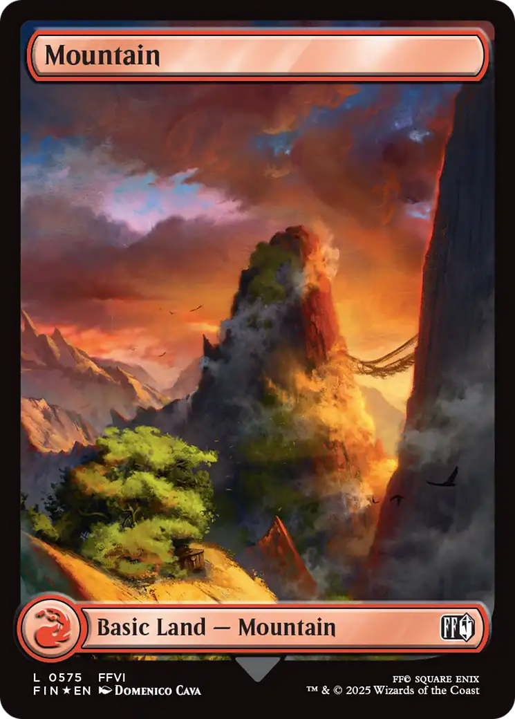 Mountain (0575) (Surge Foil) (575) (FIN)