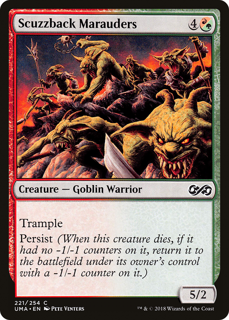 Scuzzback Marauders (221) (UMA)