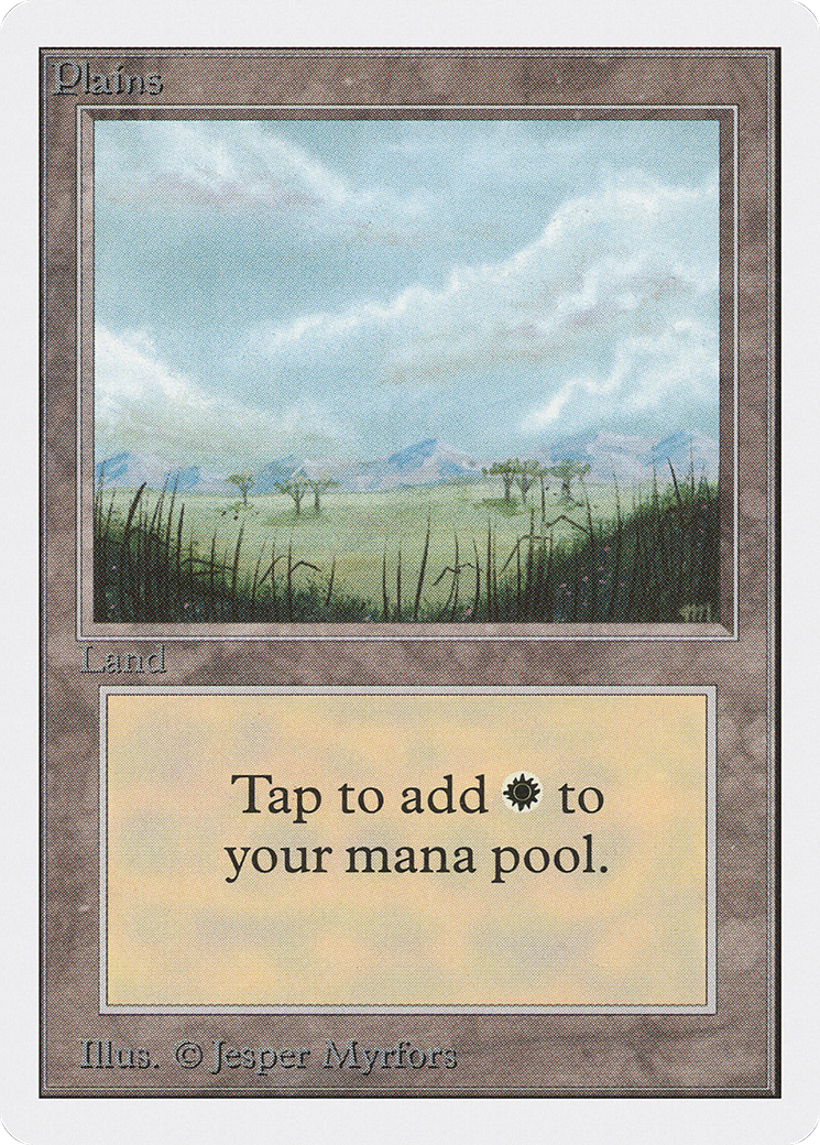 Plains (B) (2ED-289) - Unlimited Edition