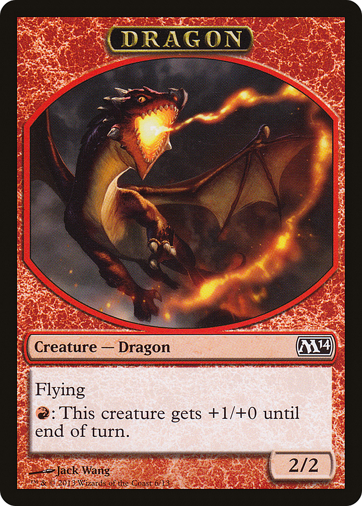 Dragon Token (6) (M14)