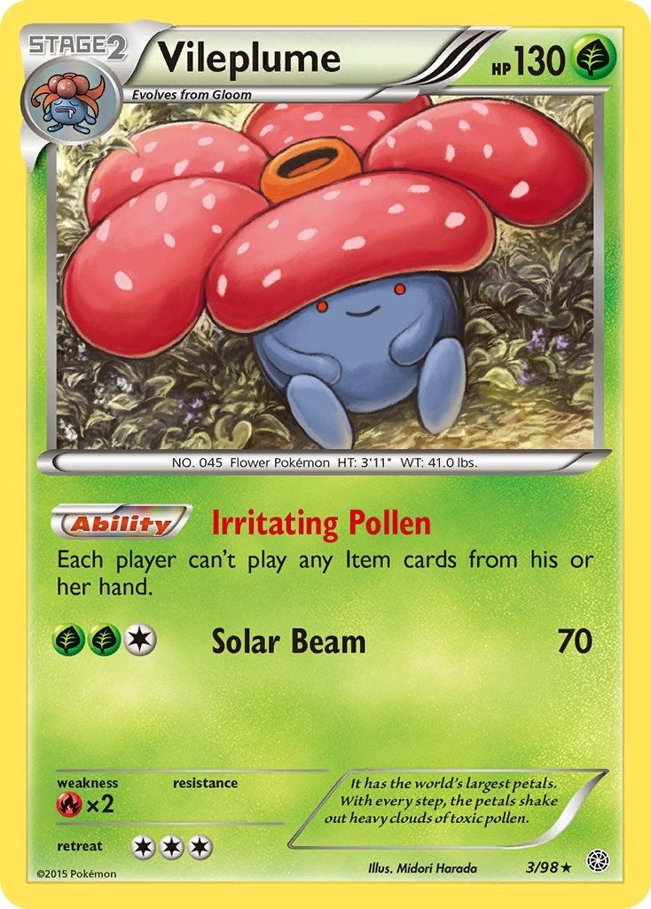 Vileplume (3/98) (XY - Ancient Origins)