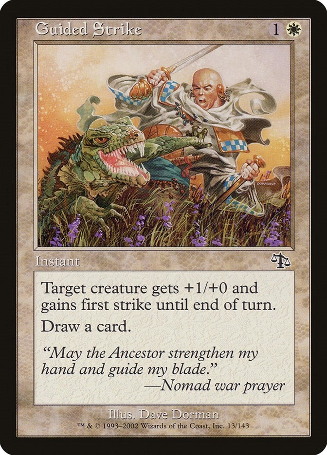 Image for Guided Strike (13) (Judgment) (JUD) - Magic: The Gathering