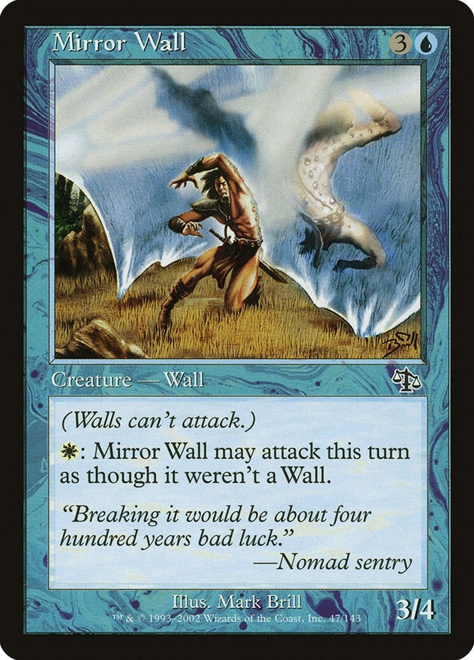 Image for Mirror Wall (47) (Judgment) (JUD) - Magic: The Gathering