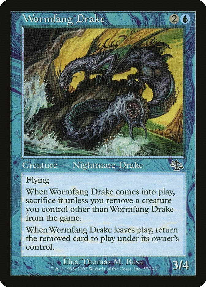 Image for Wormfang Drake (57) (Judgment) (JUD) - Magic: The Gathering