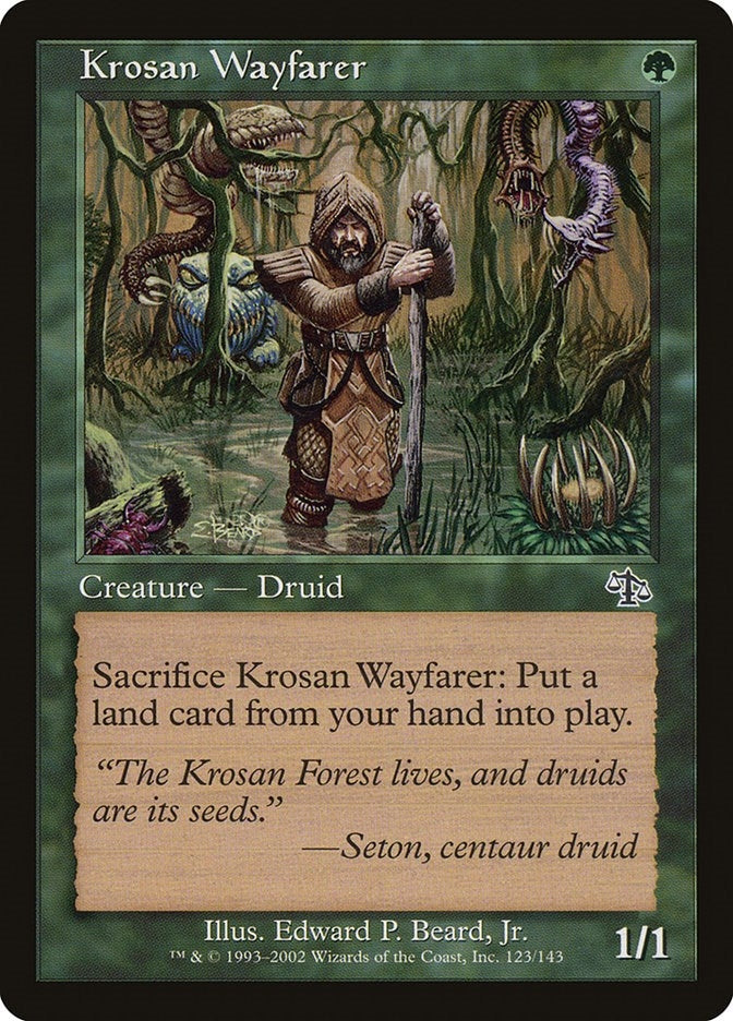 Image for Krosan Wayfarer (123) (Judgment) (JUD) - Magic: The Gathering