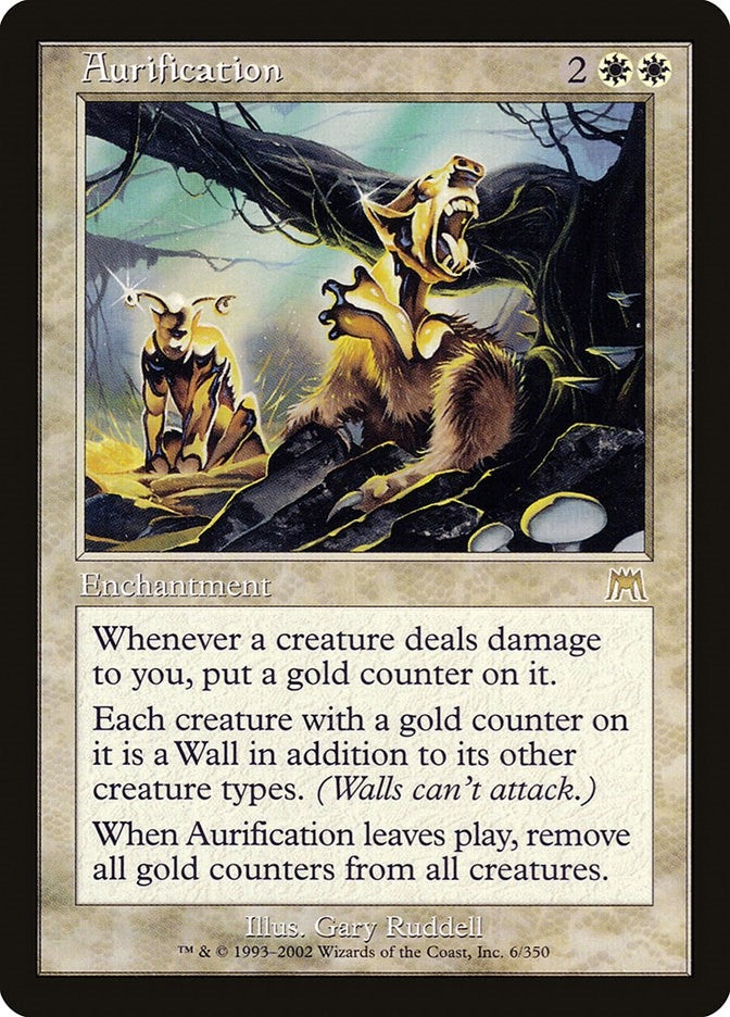 Image for Aurification (6) (Onslaught) (ONS) - Magic: The Gathering