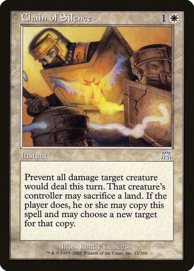 Image for Chain of Silence (12) (Onslaught) (ONS) - Magic: The Gathering