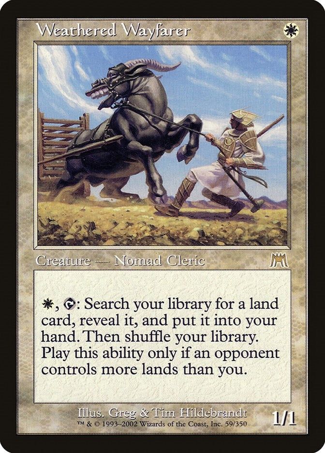 Image for Weathered Wayfarer (59) (Onslaught) (ONS) - Magic: The Gathering