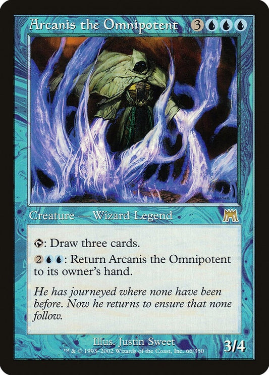 Image for Arcanis the Omnipotent (66) (Onslaught) (ONS) - Magic: The Gathering