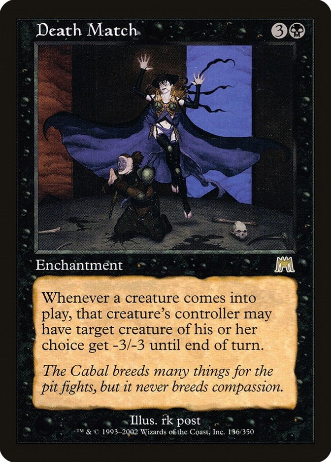 Image for Death Match (136) (Onslaught) (ONS) - Magic: The Gathering