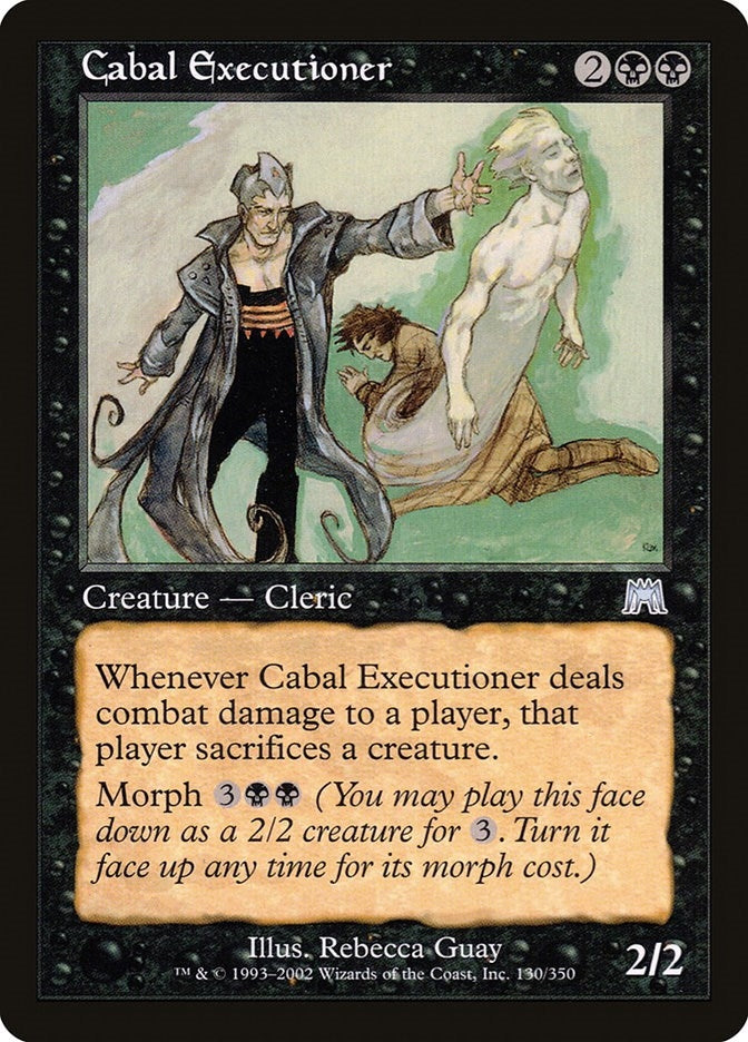 Image for Cabal Executioner (130) (Onslaught) (ONS) - Magic: The Gathering