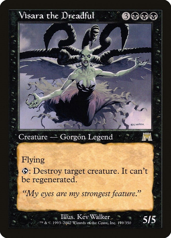 Image for Visara the Dreadful (179) (Onslaught) (ONS) - Magic: The Gathering