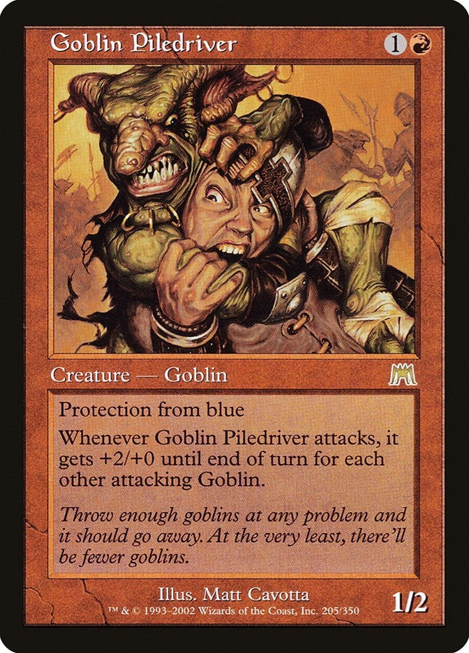 Image for Goblin Piledriver (205) (Onslaught) (ONS) - Magic: The Gathering
