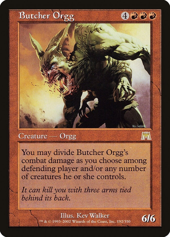 Image for Butcher Orgg (192) (Onslaught) (ONS) - Magic: The Gathering