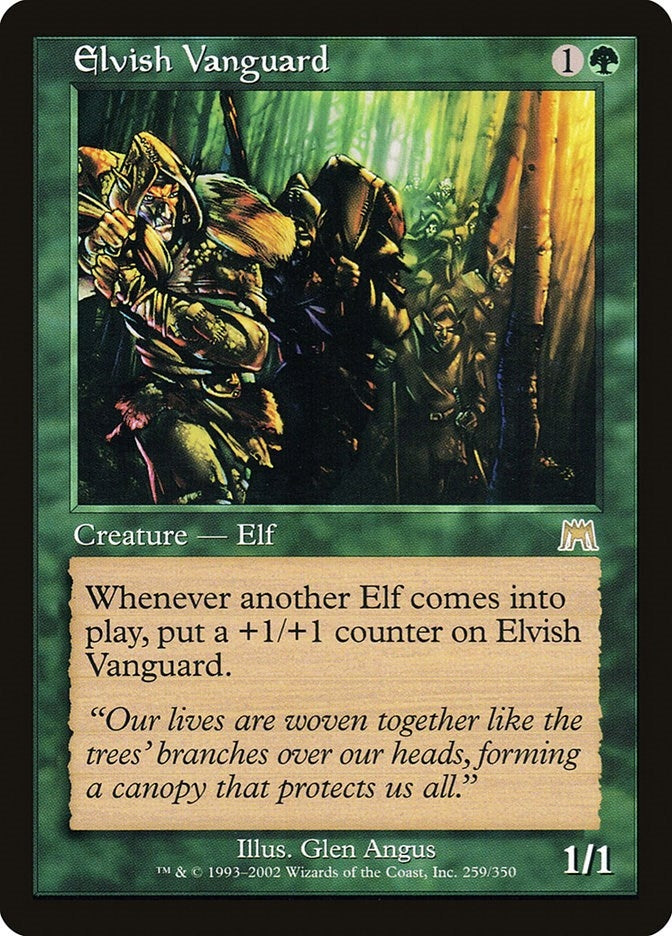 Image for Elvish Vanguard (259) (Onslaught) (ONS) - Magic: The Gathering