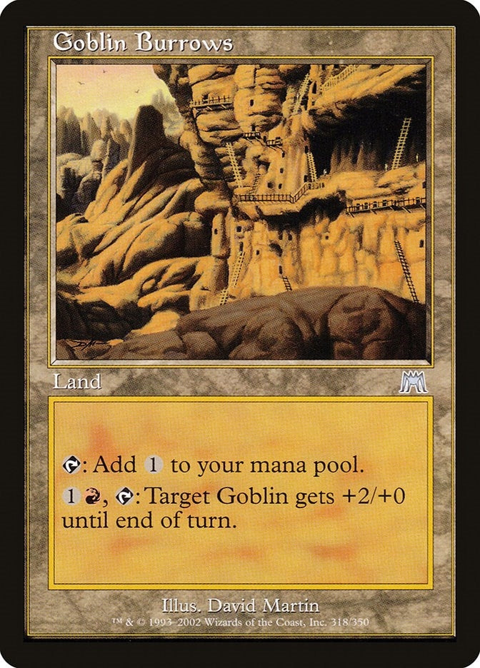 Image for Goblin Burrows (318) (Onslaught) (ONS) - Magic: The Gathering