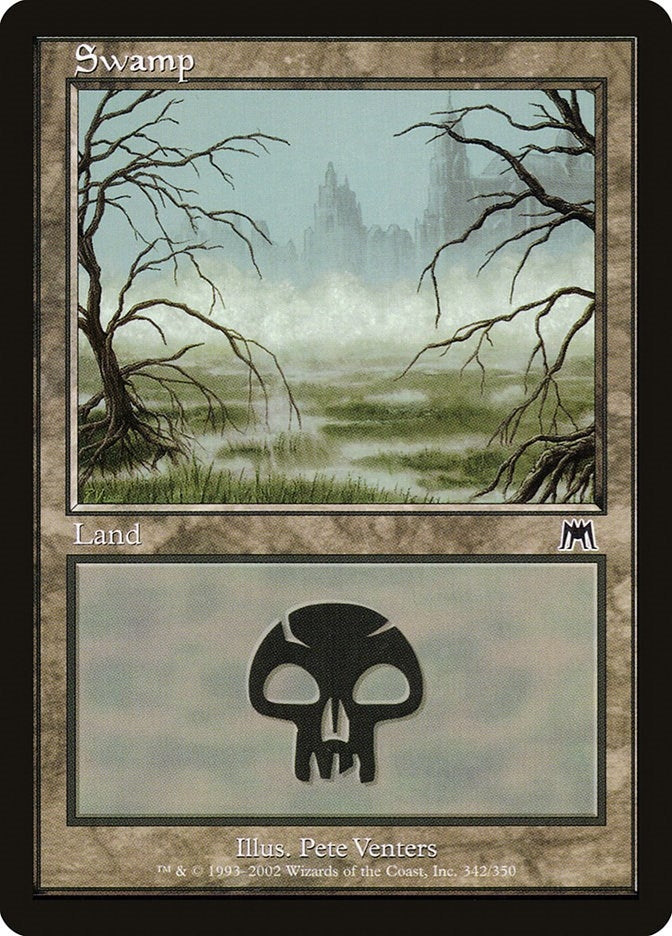 Image for Swamp (342) (342) (Onslaught) (ONS) - Magic: The Gathering