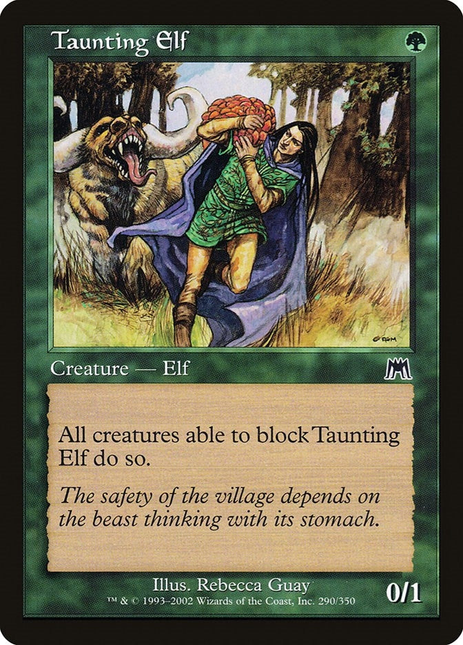 Image for Taunting Elf (290) (Onslaught) (ONS) - Magic: The Gathering