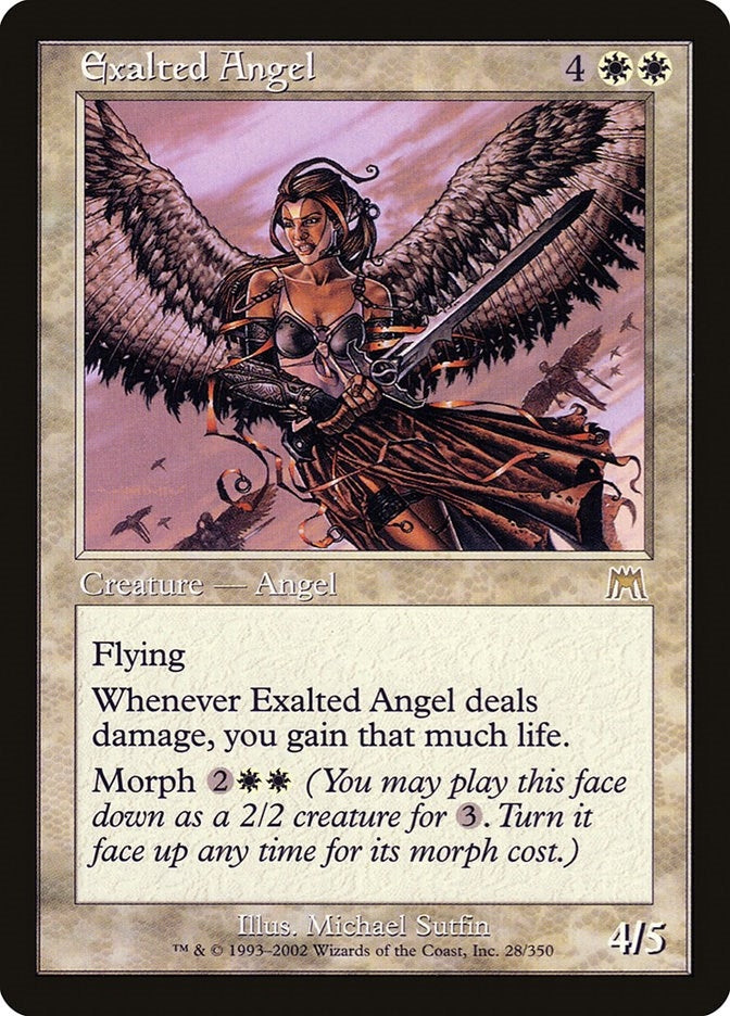 Image for Exalted Angel (28) (Onslaught) (ONS) - Magic: The Gathering