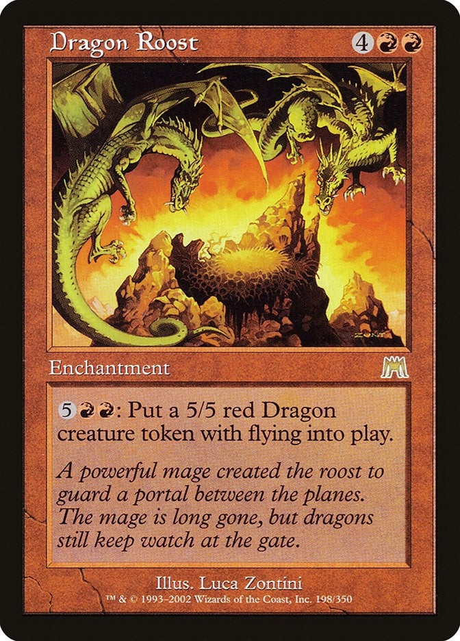 Image for Dragon Roost (198) (Onslaught) (ONS) - Magic: The Gathering