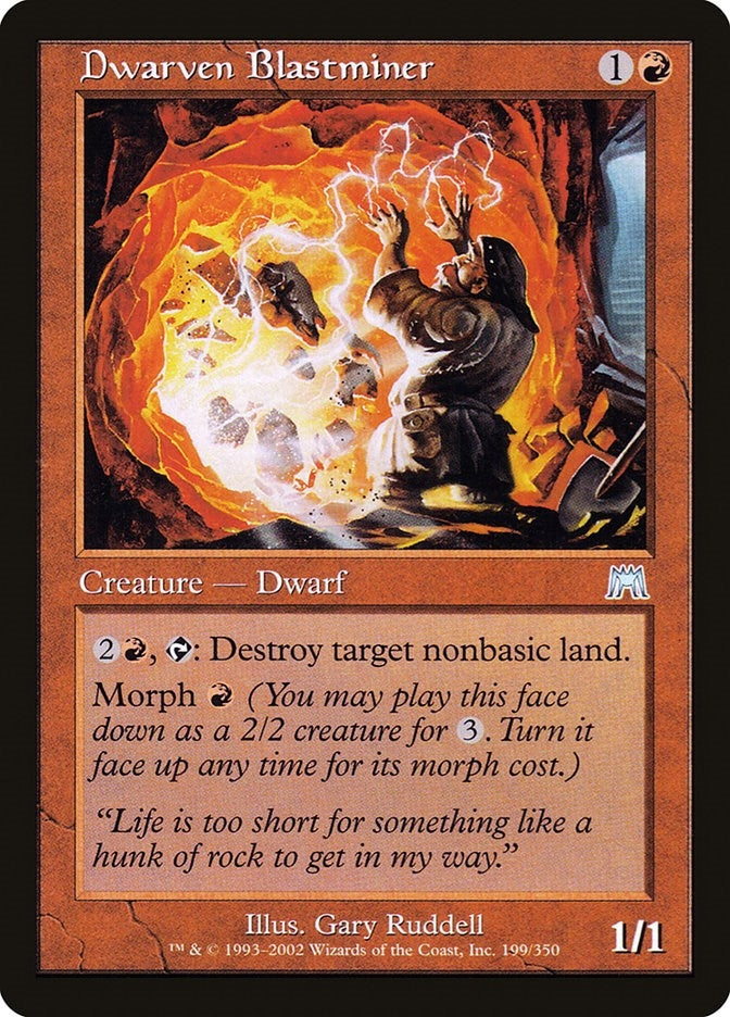 Image for Dwarven Blastminer (199) (Onslaught) (ONS) - Magic: The Gathering