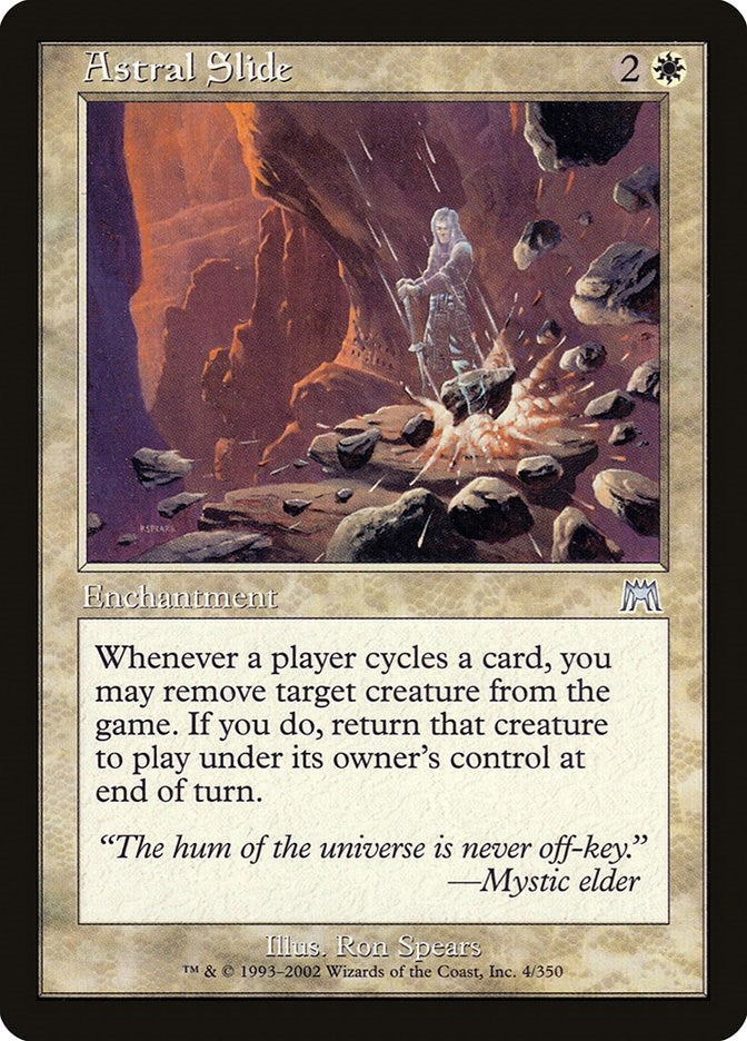 Image for Astral Slide (4) (Onslaught) (ONS) - Magic: The Gathering