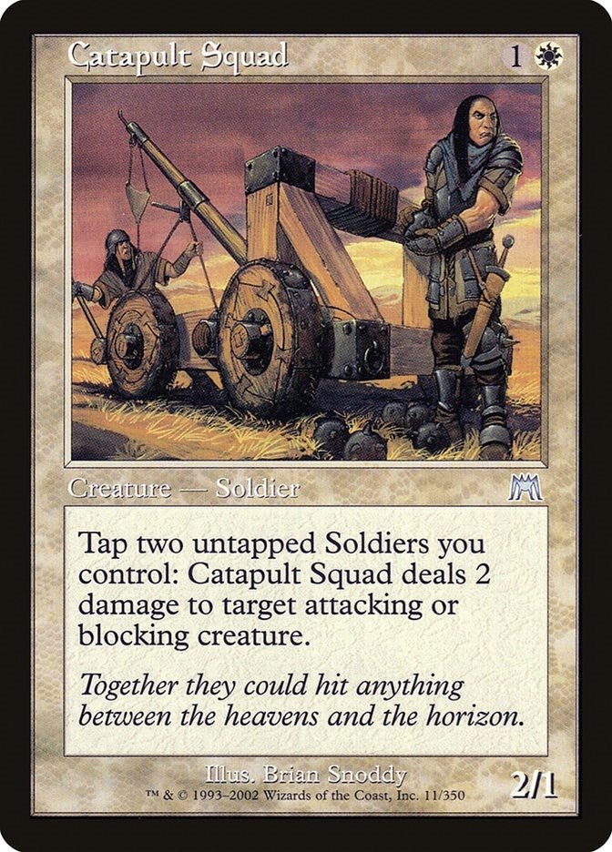 Image for Catapult Squad (11) (Onslaught) (ONS) - Magic: The Gathering