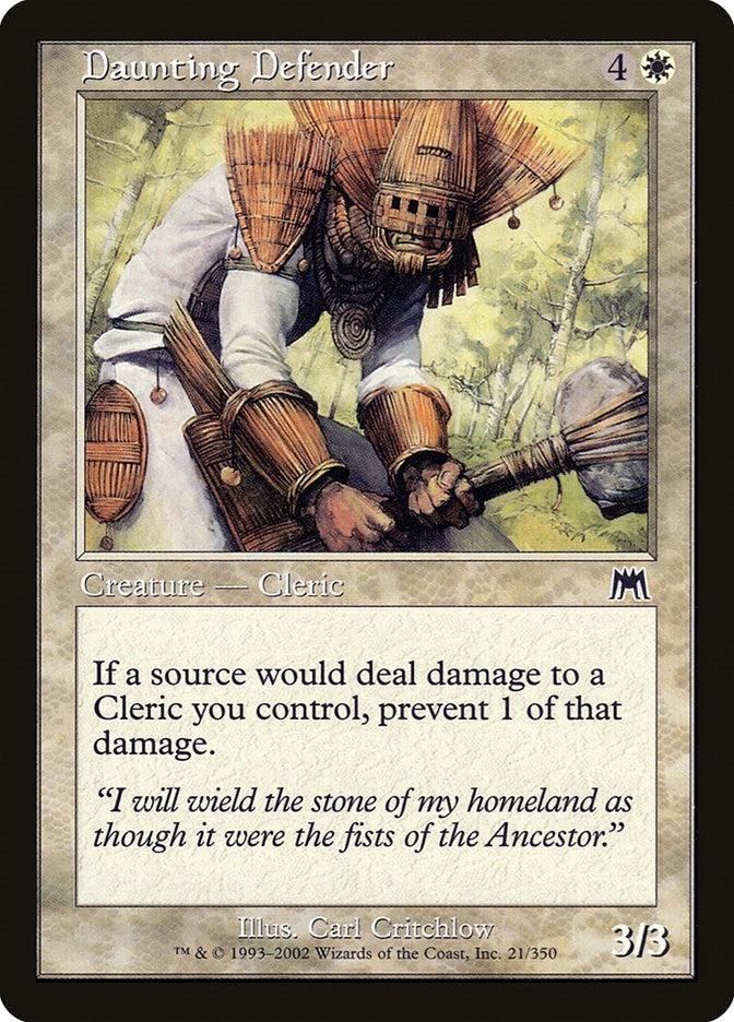 Image for Daunting Defender (21) (Onslaught) (ONS) - Magic: The Gathering