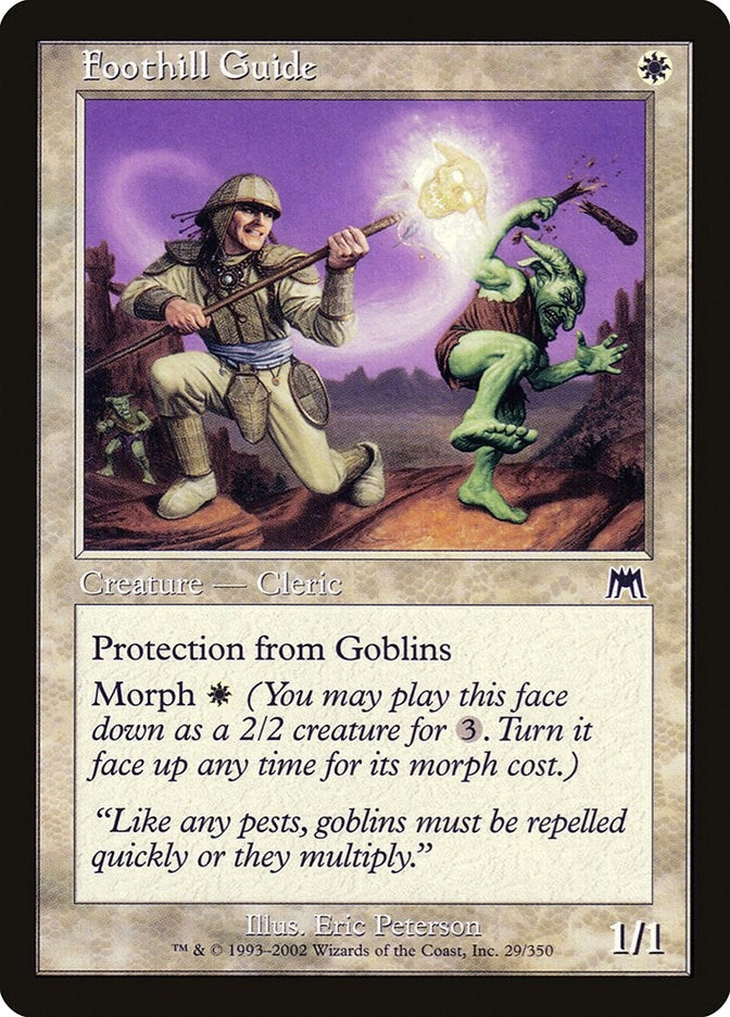 Image for Foothill Guide (29) (Onslaught) (ONS) - Magic: The Gathering