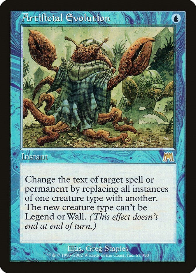 Image for Artificial Evolution (67) (Onslaught) (ONS) - Magic: The Gathering
