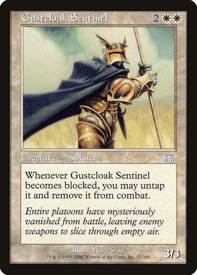 Image for Gustcloak Sentinel (37) (Onslaught) (ONS) - Magic: The Gathering