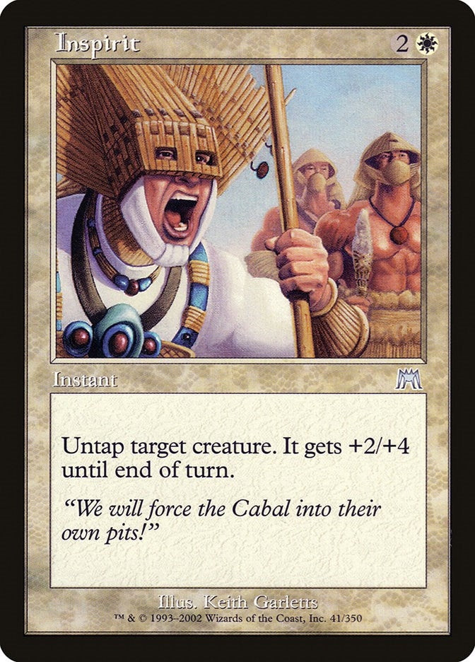 Image for Inspirit (41) (Onslaught) (ONS) - Magic: The Gathering