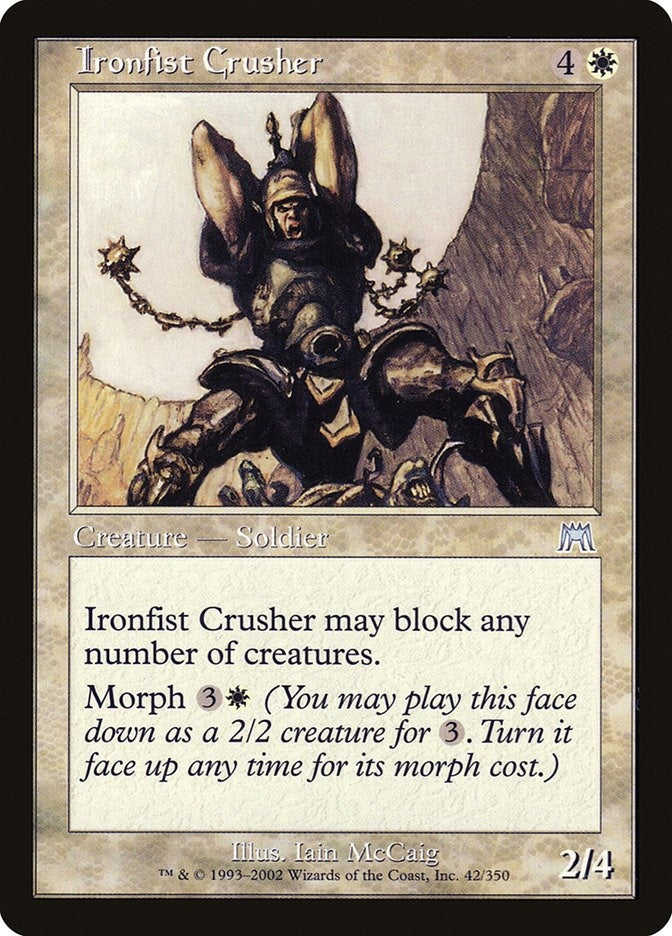 Image for Ironfist Crusher (42) (Onslaught) (ONS) - Magic: The Gathering