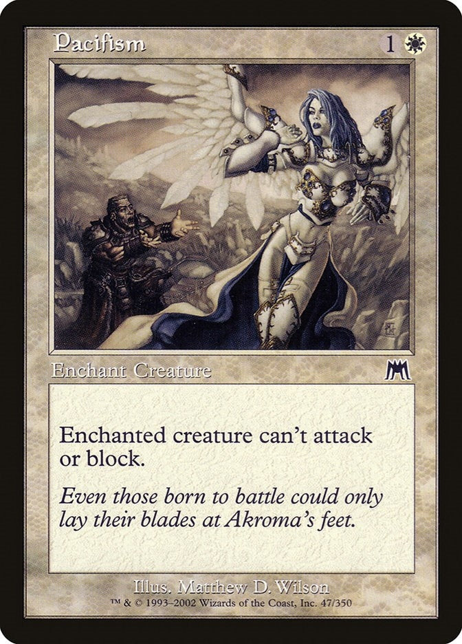 Image for Pacifism (47) (Onslaught) (ONS) - Magic: The Gathering