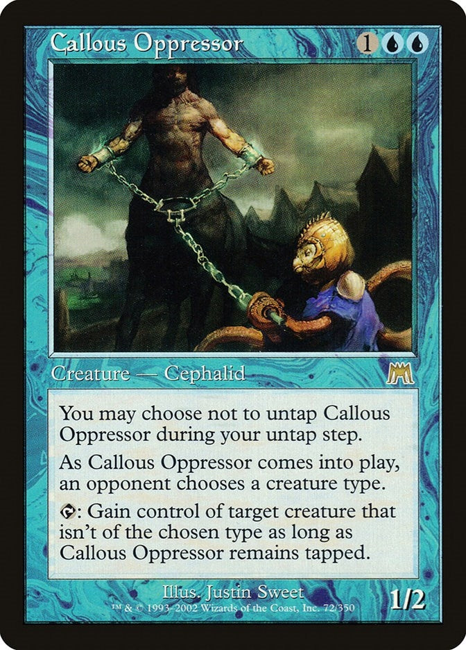 Image for Callous Oppressor (72) (Onslaught) (ONS) - Magic: The Gathering