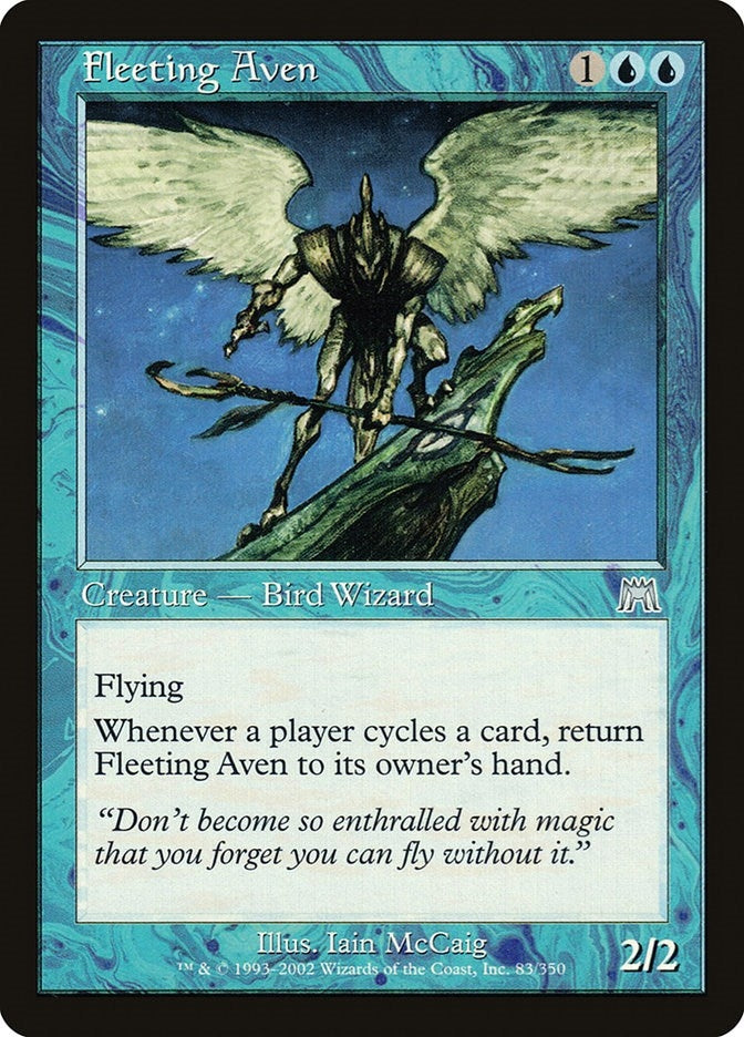 Image for Fleeting Aven (83) (Onslaught) (ONS) - Magic: The Gathering