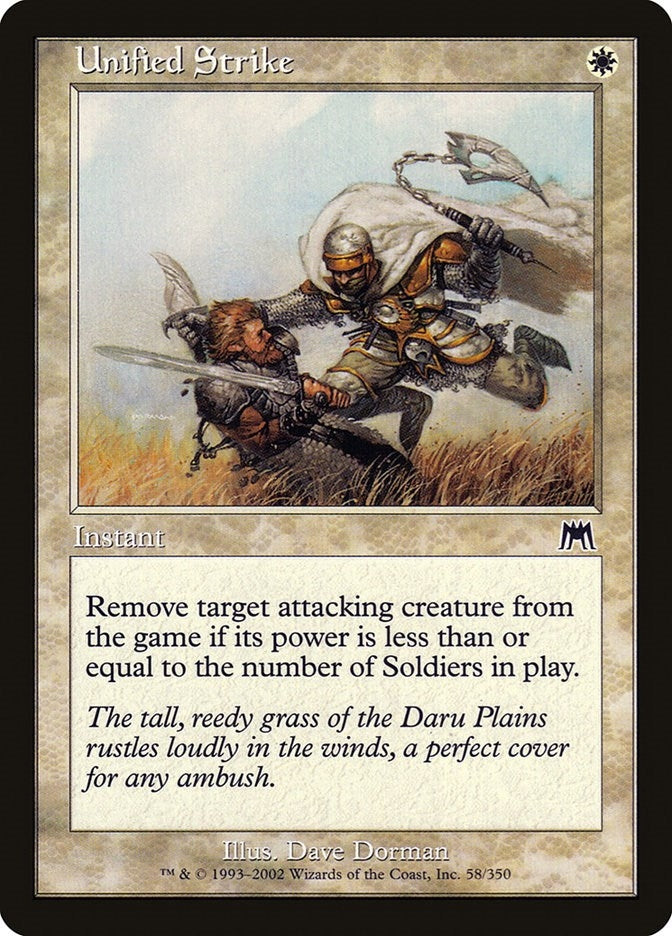 Image for Unified Strike (58) (Onslaught) (ONS) - Magic: The Gathering
