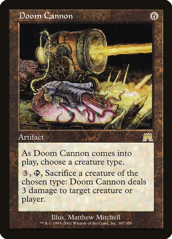 Image for Doom Cannon (307) (Onslaught) (ONS) - Magic: The Gathering