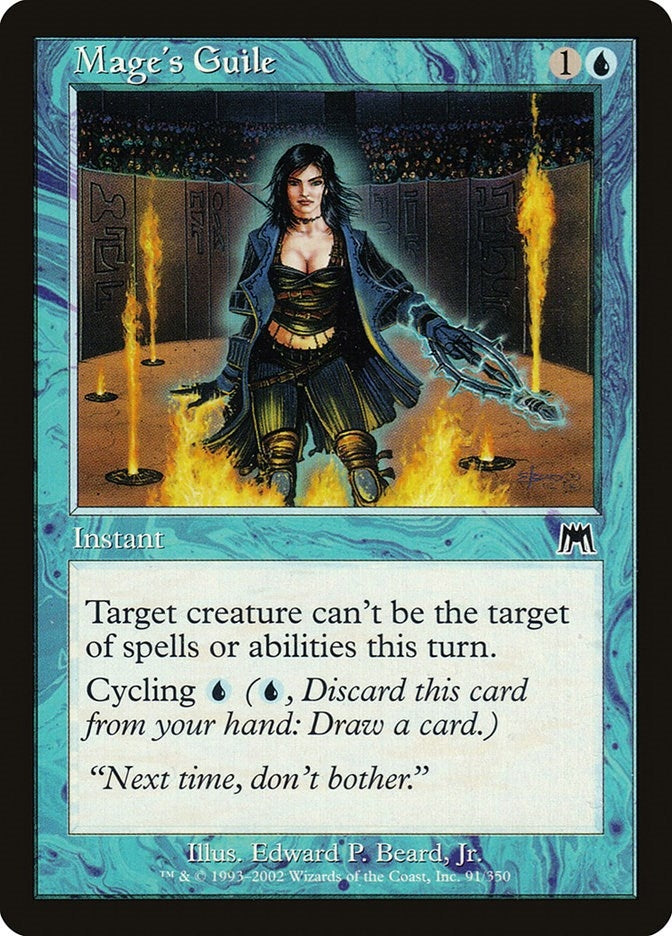Image for Mage's Guile (91) (Onslaught) (ONS) - Magic: The Gathering