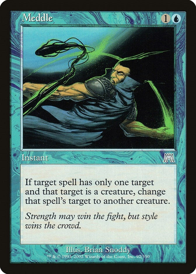Image for Meddle (92) (Onslaught) (ONS) - Magic: The Gathering
