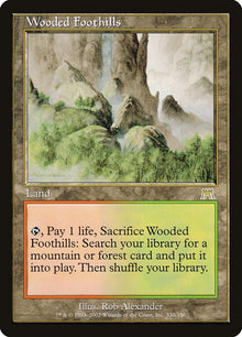 Image for Wooded Foothills (330) (Onslaught) - Magic: The Gathering