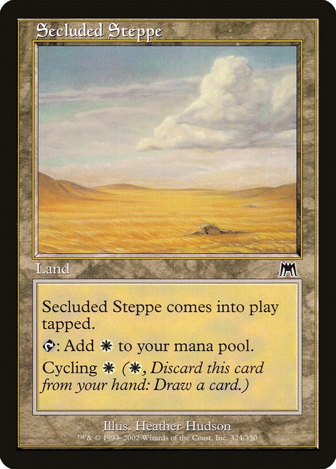 Image for Secluded Steppe (324) (Onslaught) (ONS) - Magic: The Gathering